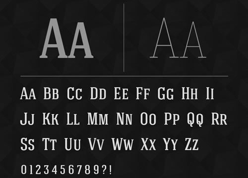 Hagin - free font Hagin - free font perfect for contemporary vow renewal invitations